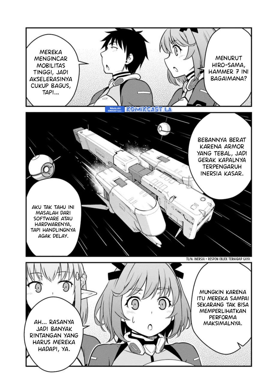 Mezametara Saikyou Soubi to Uchuusen-mochi datta no de, Ikkodate Mezashite Youhei Toshite Jiyuu ni Ikitai Chapter 45.1 Gambar 8